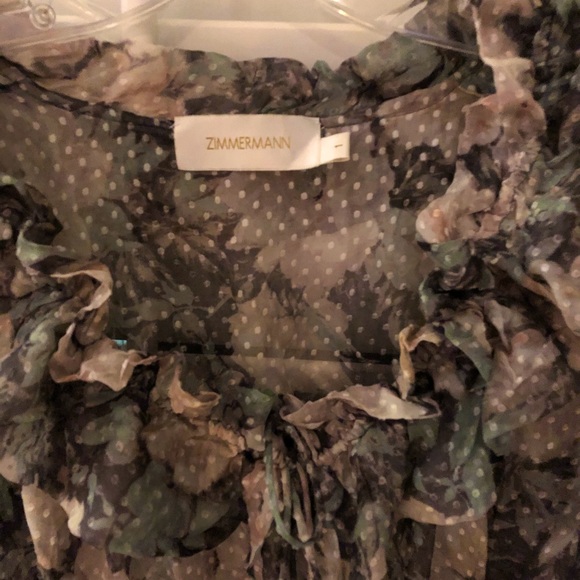 zimmermann bowerbird mini dress - Picture 3 of 5